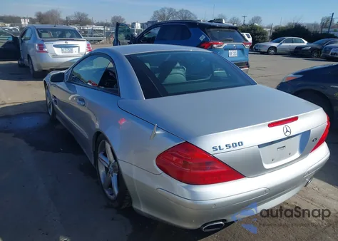 2005 Mercedes-Benz Sl 500 from USA, damaged, VIN WDBSK75F85F096567